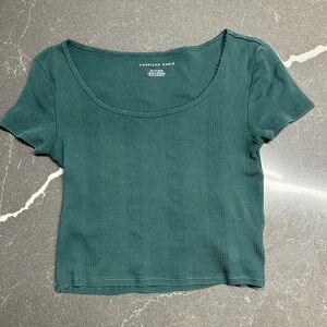 Dark green dainty T-Shirt